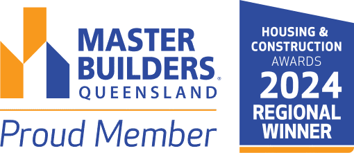 2024 Master Builders Queensland Housing & Construction Awards Regional Winner logo